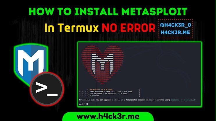 How To Install Metasploit In Termux | Termux Metasploit